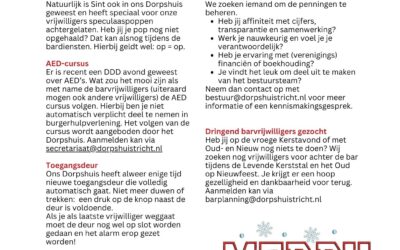 Nieuwsbrief december 2025 (klik hier om te lezen)